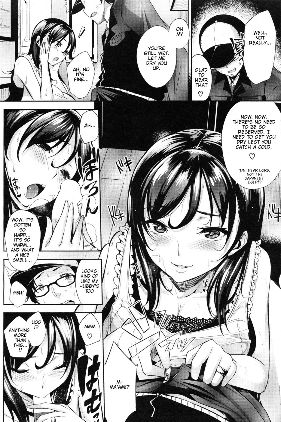 Hentai Manga Comic-Okusama Mizunure Chuui-Read-5